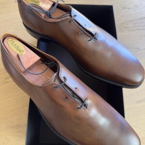 Allen Edmonds - Hanover - Whole Cut Oxford - Bourbon - 10.5 D - New/Never Worn